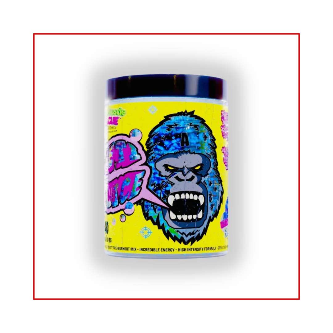 Gorillalpha Yeti Juice® Pre-Workout (480g) - Bubblegum Blast
