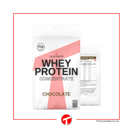 Tailor Wheyed® - Whey Protein Concentrate (2.01kg) Chocolate Flavour