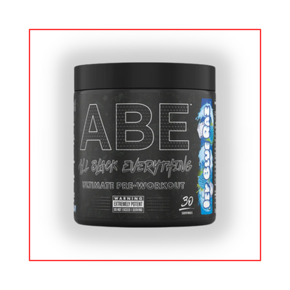 Applied Nutrition ABE Pre-Workout - All Black Everything (315g) - Icy Blue Razz