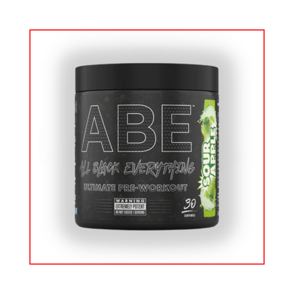 Applied Nutrition ABE Pre-Workout - All Black Everything (315g) - Sour Apple