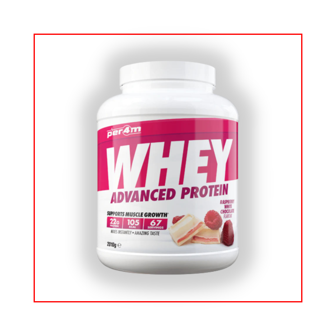 Per4m Whey Protein (Advanced Formula) 2.01kg - Raspberry White Chocolate