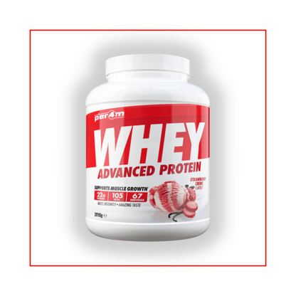 Per4m Whey Protein (Advanced Formula) 2.01kg - Strawberry Creme