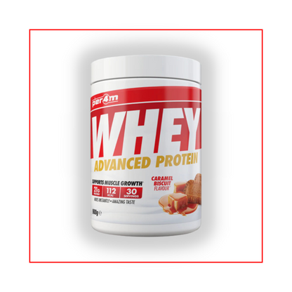 Per4m Whey Protein (Advanced Formula) 900g - Caramel Biscuit