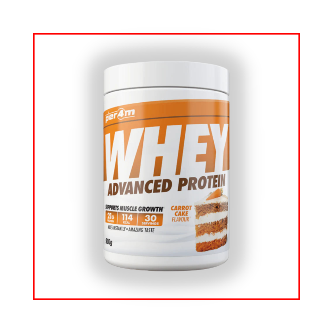 Per4m Whey Protein (Advanced Formula) 900g - Carrot Cake