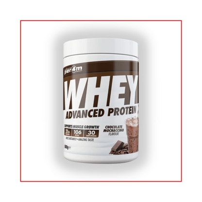 Per4m Whey Protein (Advanced Formula) 900g - Chocolate Machaccino