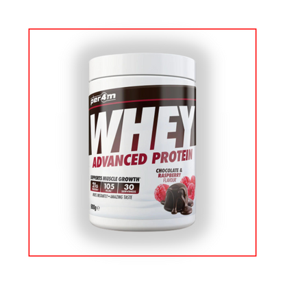Per4m Whey Protein (Advanced Formula) 900g - Chocolate Raspberry