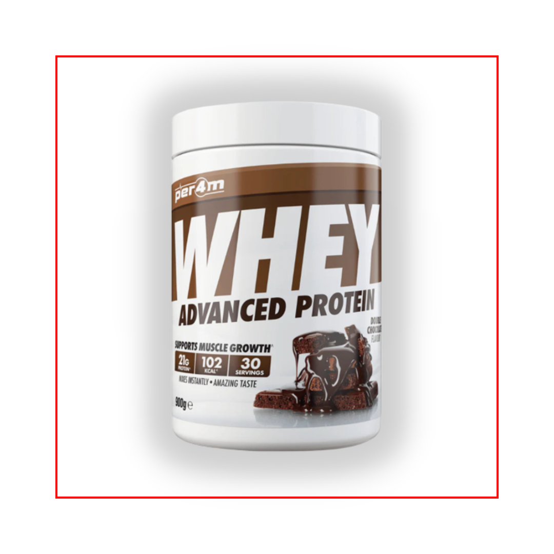 Per4m Whey Protein (Advanced Formula) 900g - Double Chocolate