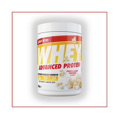 Per4m Whey Protein (Advanced Formula) 900g - Sweet and Salty Popcorn